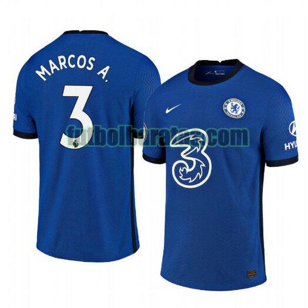 camiseta marcos alonso 3 chelsea 2020-2021 primera