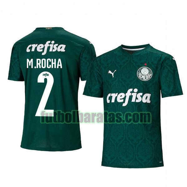 camiseta marcos rocha 2 camiseta palmeiras 2020-2021 primera