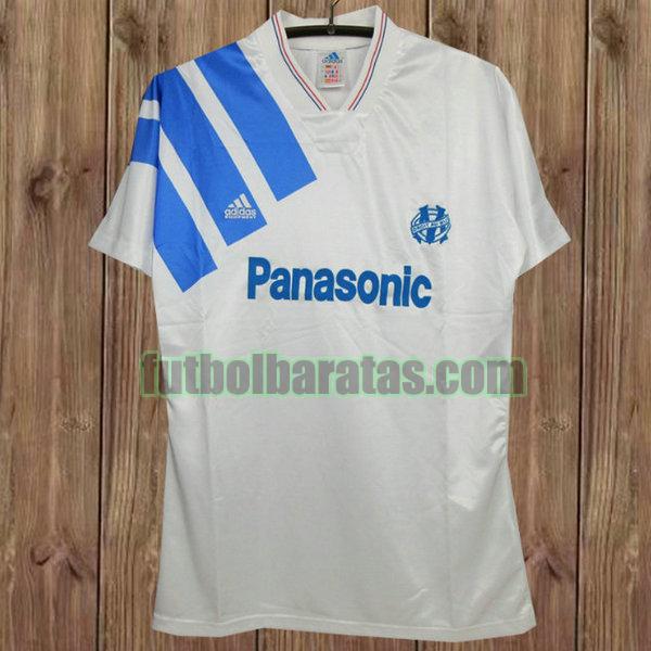 camiseta marsella 1991-1992 blanco primera