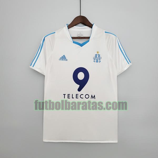 camiseta marsella 2002 2003 blanco primera