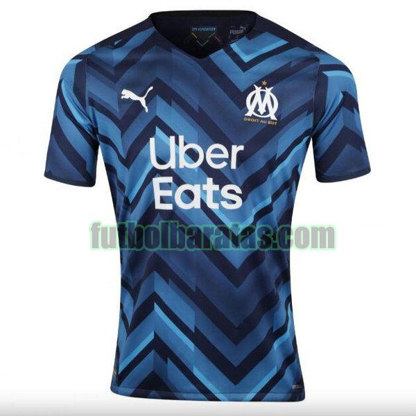 camiseta marsella 2021 2022 azul segunda equipacion