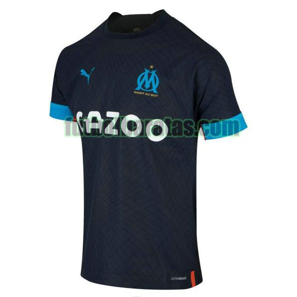 camiseta marsella 2022 2023 azul segunda
