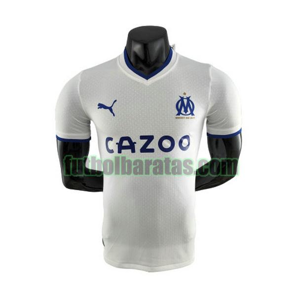 camiseta marsella 2022 2023 blanco primera player