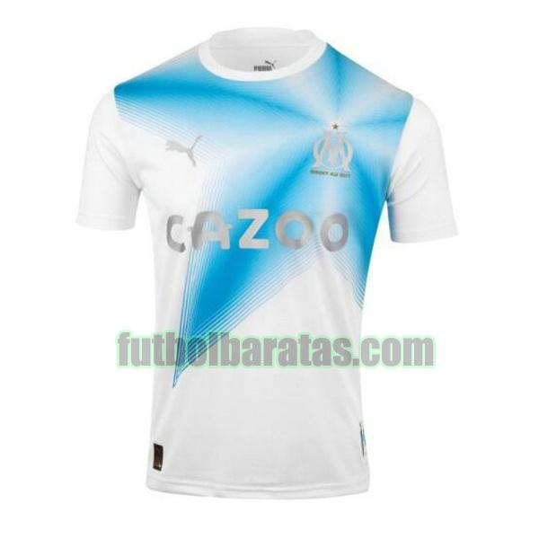 camiseta marsella 2023 2024 blanco celebration
