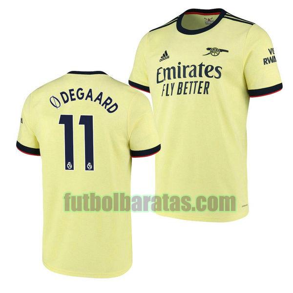 camiseta martin odegaard 11 chelsea 2021 2022 amarillo segunda