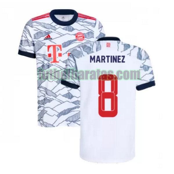 camiseta martinez 8 bayern munich 2021 2022 negro tercera