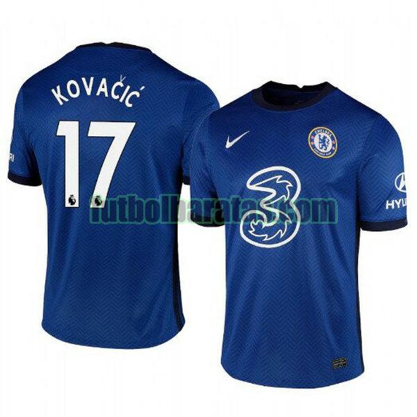 camiseta mateo kovacic 17 chelsea 2020-2021 primera