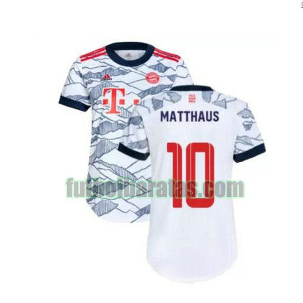 camiseta matthaus 10 bayern munich 2021 2022 gris tercera