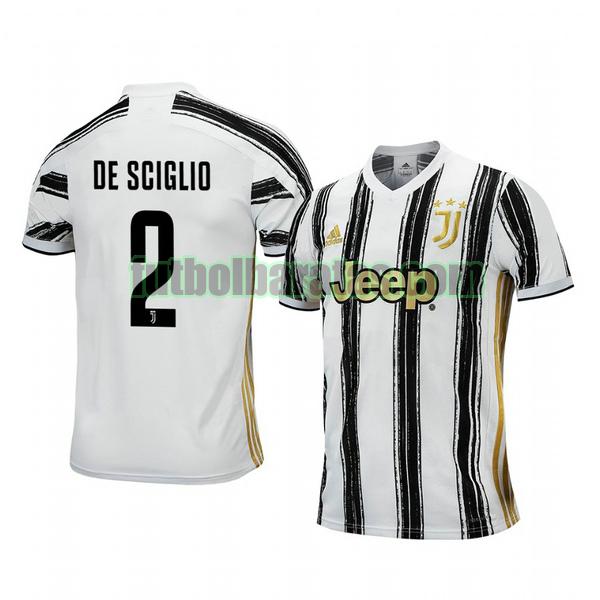 camiseta mattia de sciglio 2 camiseta juventus 2020-2021 primera