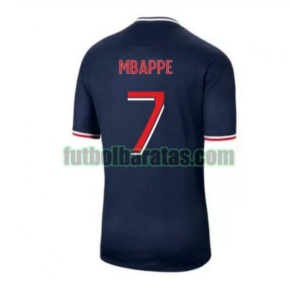 camiseta mbappe 7 paris saint germain 2020-2021 primera