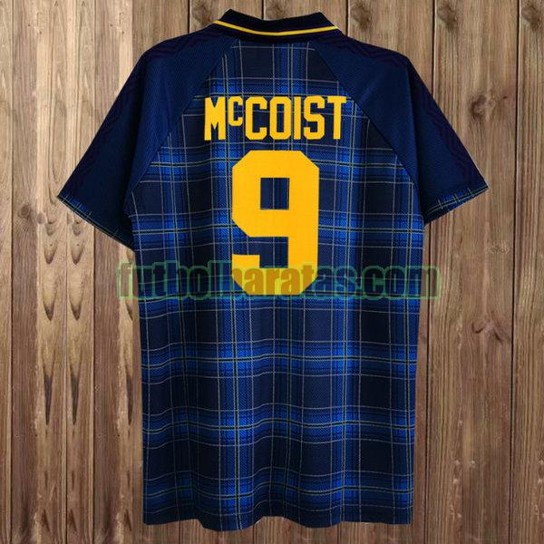 camiseta mccoist 9 escocia 1994-1996 azul primera