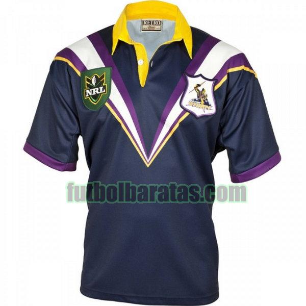 camiseta melbourne storm 1998 azul primera