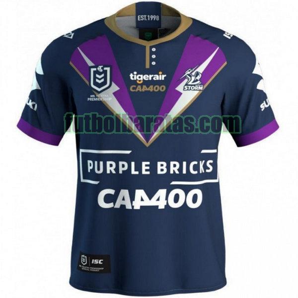 camiseta melbourne storm 2019 azul game