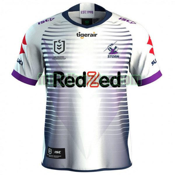 camiseta melbourne storm 2020 blanco segunda