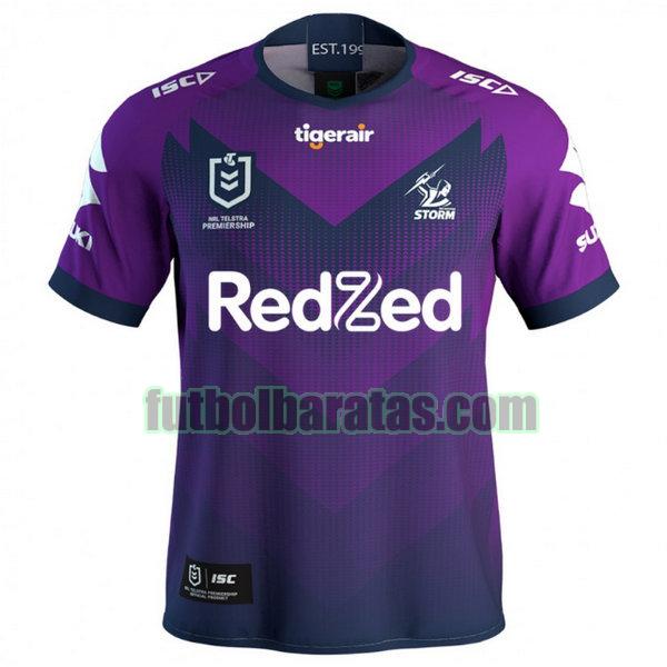 camiseta melbourne storm 2020 púrpura primera