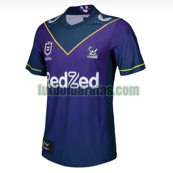 camiseta melbourne storm 2021 púrpura primera