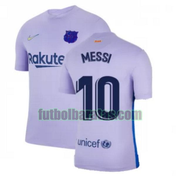 camiseta messi 10 barcelona 2021 2022 amarillo segunda