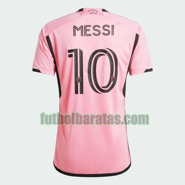 camiseta messi 10 inter miami cf 2024 2025 rosa primera