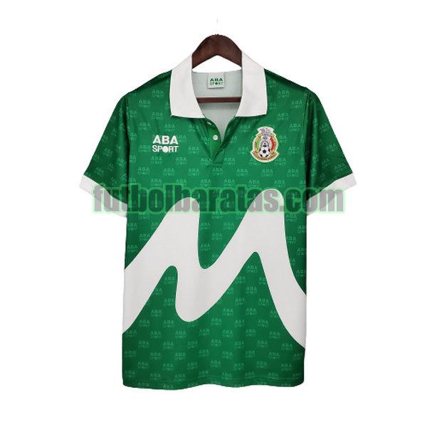 camiseta mexico 1995 verde primera