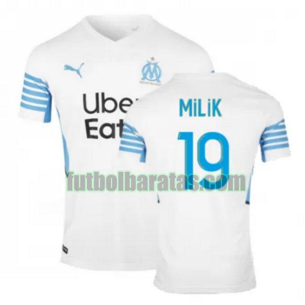 camiseta milik 19 marsella 2021 2022 blanco primera