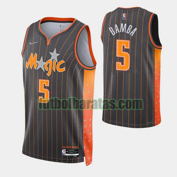 camiseta mo bamba 5 orlando magic negro hombre