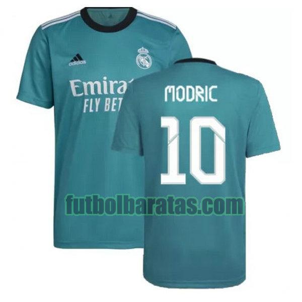 camiseta modric 10 real madrid 2021 2022 verde tercera