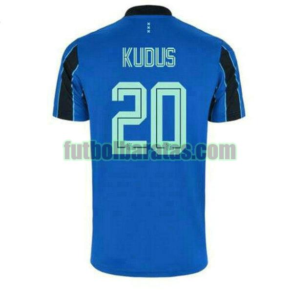 camiseta mohammed kudus 20 chelsea 2021 2022 azul segunda