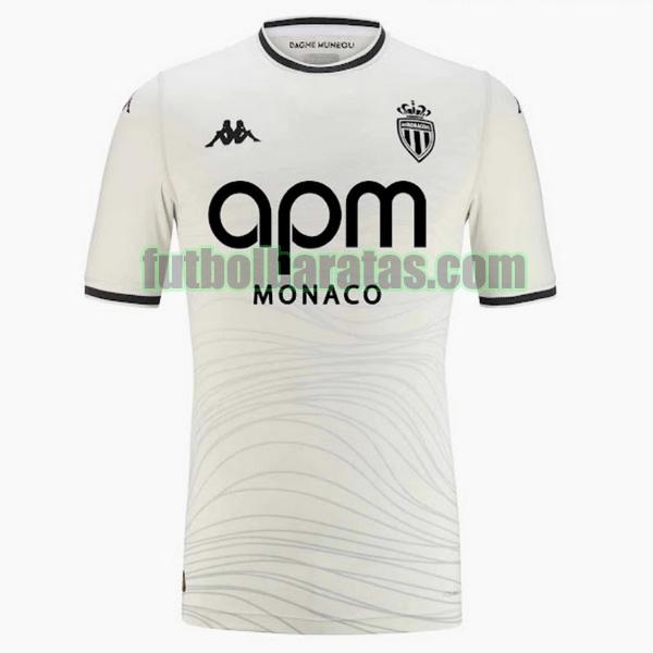 camiseta monaco 2024 2025 blanco tercera