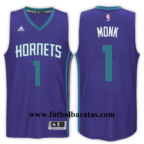 Camiseta 1 monk 2017 charlotte hornets purpura