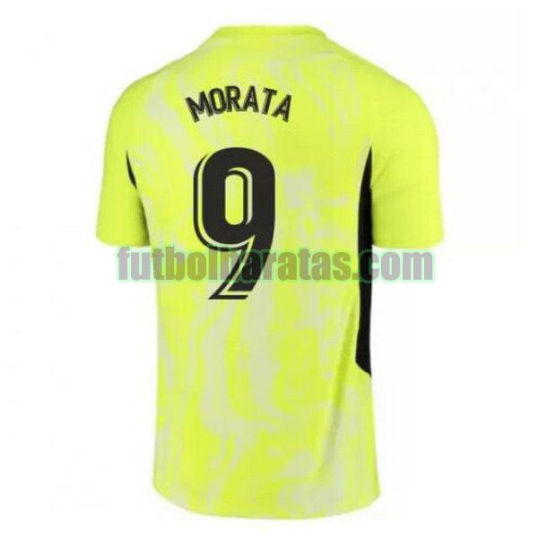 camiseta morata 9 atletico madrid 2020-2021 verde tercera