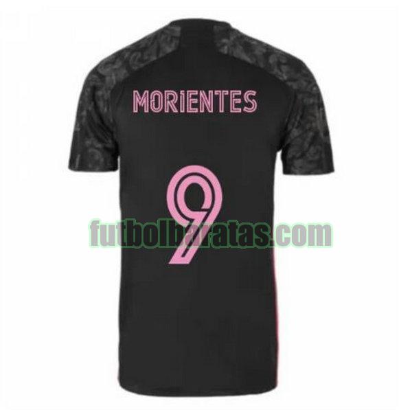 camiseta morientes 9 real madrid 2020-2021 negro tercera