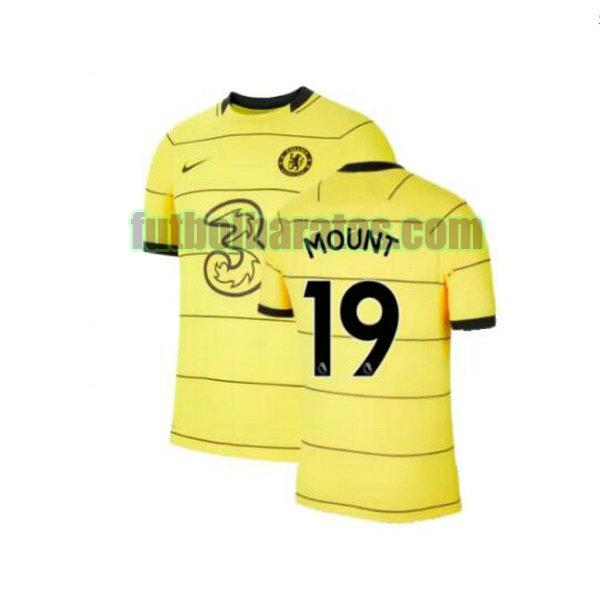 camiseta mount 19 chelsea 2021 2022 amarillo tercera