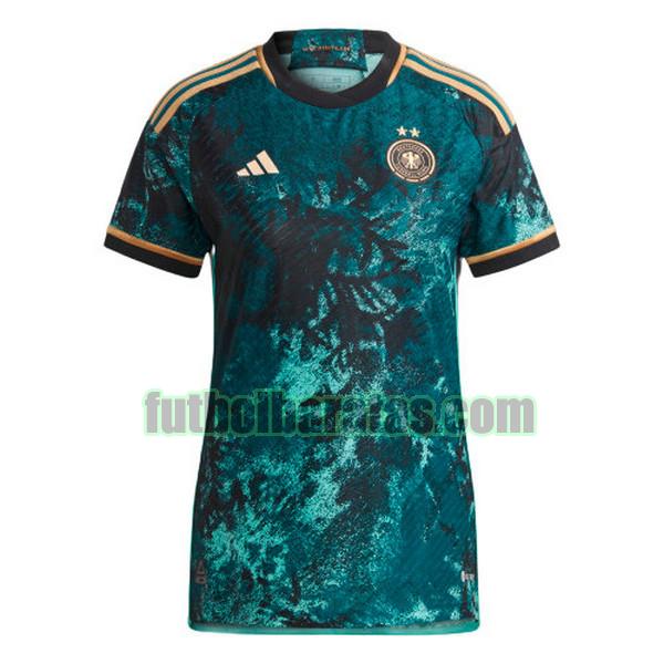 camiseta mujer alemania 2023 verde segunda