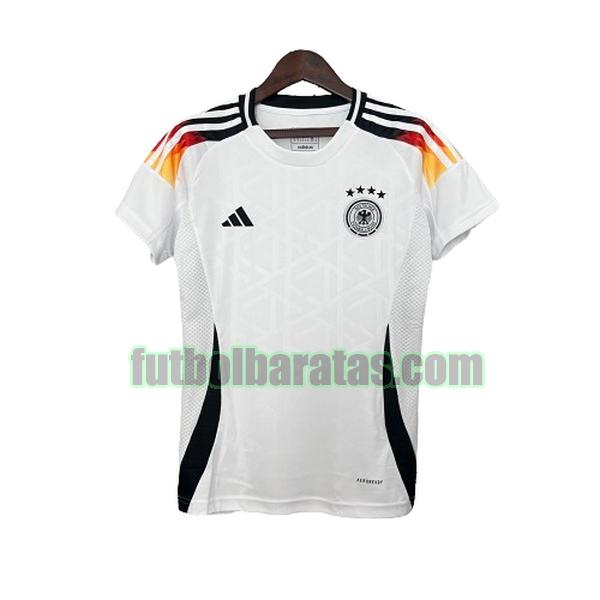 camiseta mujer alemania 2024 blanco primera