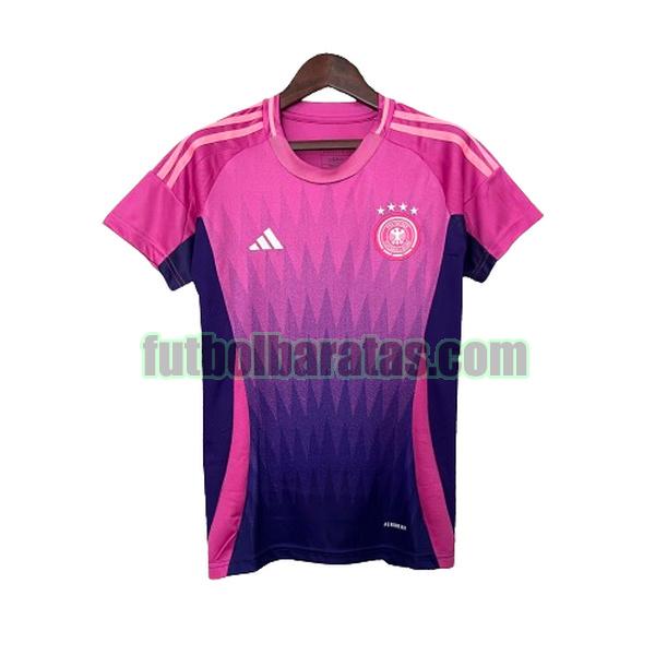 camiseta mujer alemania 2024 rosa segunda