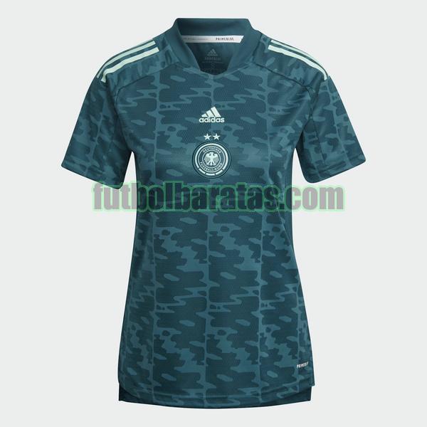 camiseta mujer alemania euro 2022 verde segunda