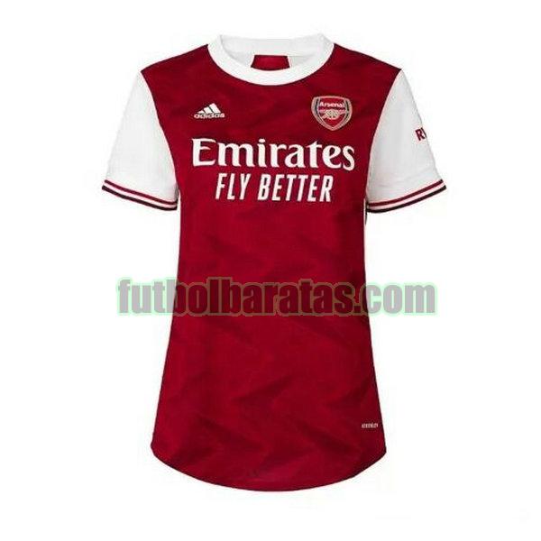 camiseta mujer arsenal 2020-2021 primera