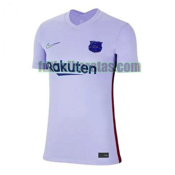 camiseta mujer barcelona 2021 2022 blanco segunda