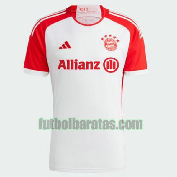 camiseta mujer bayern de múnich 2023 2024 blanco primera