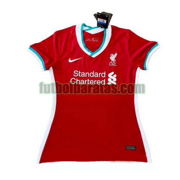 camiseta mujer camiseta liverpool 2020-2021 primera