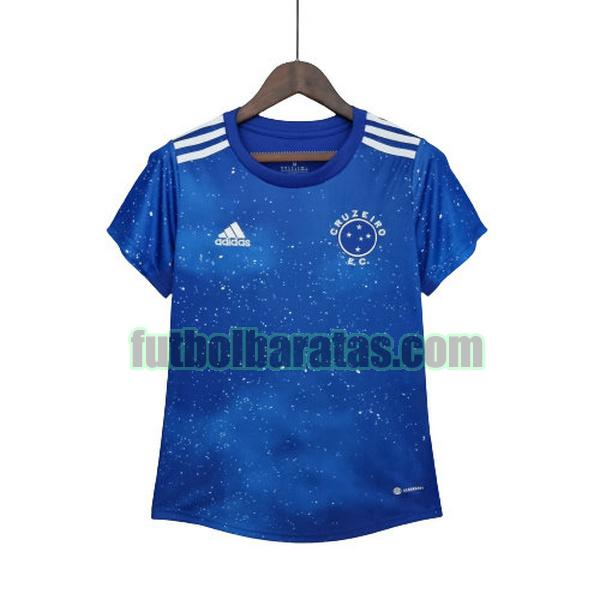 camiseta mujer cruzeiro ec 2022 2023 cruzeiro ec primera