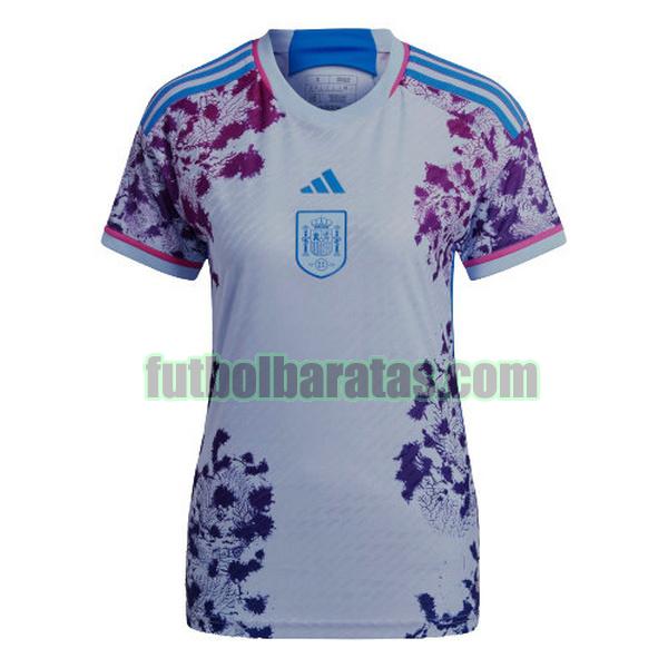 camiseta mujer españa 2023 blanco segunda