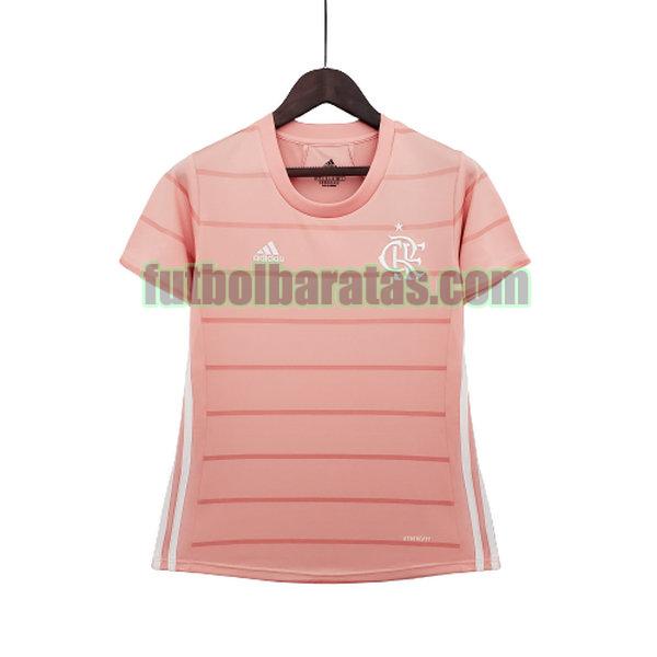 camiseta mujer flamengo 2021 2022 rosa special edition