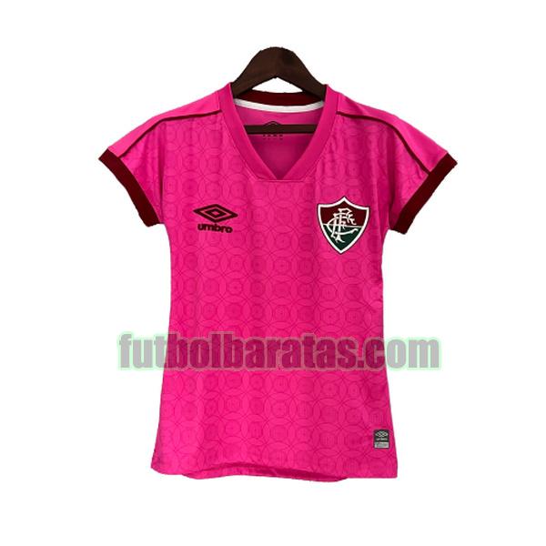 camiseta mujer fluminense 2023 2024 rosa training