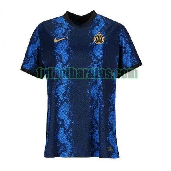 camiseta mujer inter milan 2021 2022 azul primera