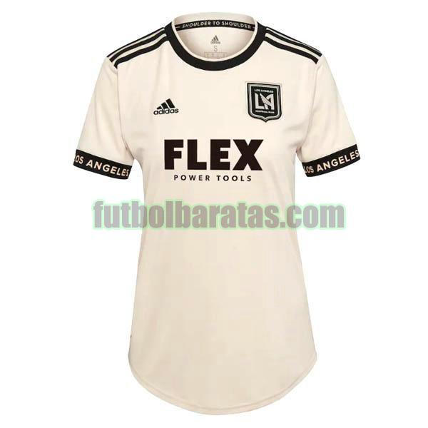 camiseta mujer lafc 2021 2022 blanco segunda