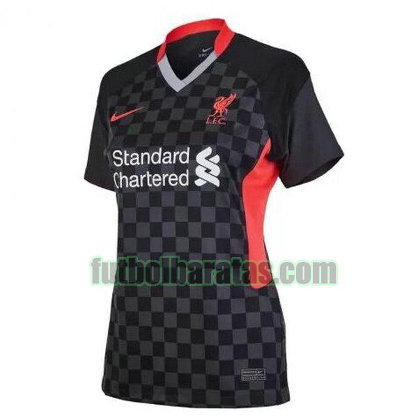 camiseta mujer liverpool 2020-2021 tercera