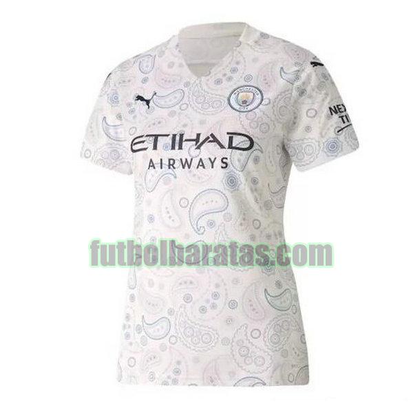 camiseta mujer manchester city 2020-2021 tercera