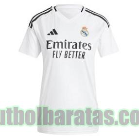 camiseta mujer real madrid 2024 2025 blanco primera