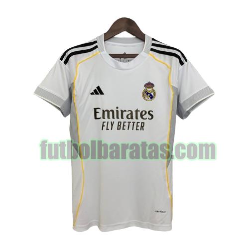 camiseta mujer real madrid 2025 2026 blanco primera